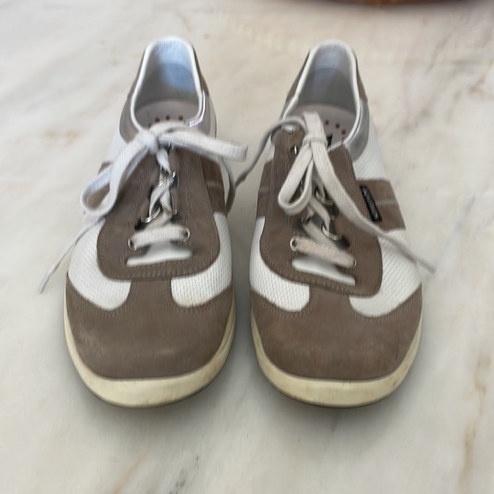 MEPHISTO Women's Run Off Leather Sneakers Shoes Size US 7.5 - Picture 3 of 7